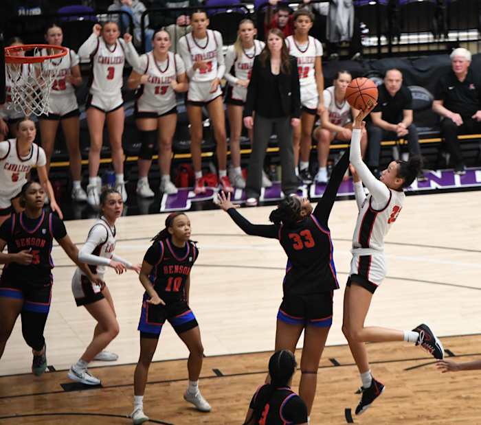 Benson Clackamas 6A Oregon girls basketball semifinal 2024 Taylor Balkom 25